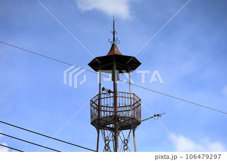 火の見やぐら（埼玉県上尾市原市） 106479297