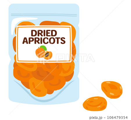 ドライフルーツのアプリコット Dried apricots ドライフルーツのアプリコット Dried apricots 106479354