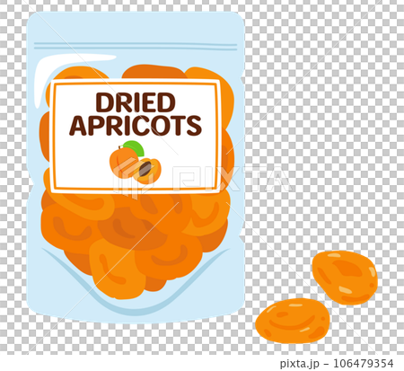 ドライフルーツのアプリコット Dried apricots ドライフルーツのアプリコット Dried apricots 106479354