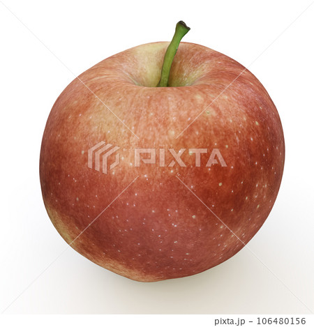 red apple fruit isolated on white background fresh organic food 3D illustration red apple fruit isolated on white background fresh organic food 3D illustration 106480156