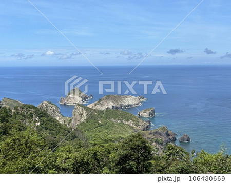 隠岐の島の白島崎展望台 106480669