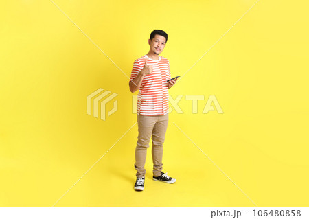 Casual Asian Man 106480858