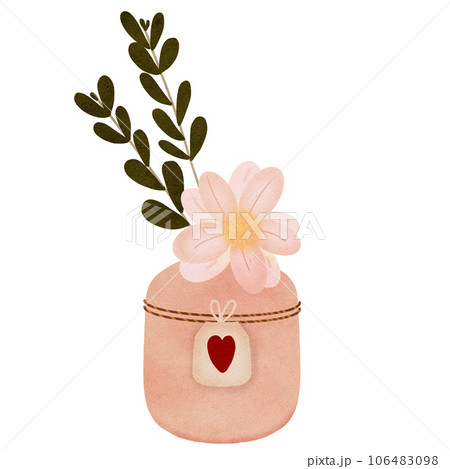 Valentine vase 106483098