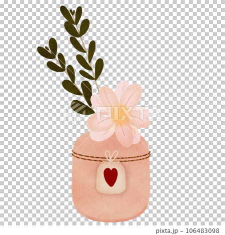 Valentine vase 106483098