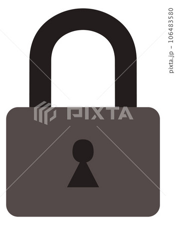Lock icon. Padlock with keyhole. Privacy symbol Lock icon. Padlock with keyhole. Privacy symbol 106483580