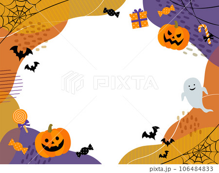 ハロウィンバナー_フレーム 106484833