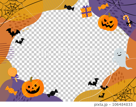 ハロウィンバナー_フレーム 106484833