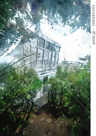 廃墟のイラスト 廃墟のイラスト 106485345