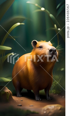 3D Character Artist - Capivara Vera _ Children's animation 2d