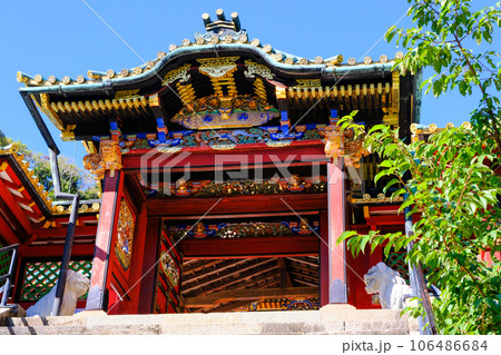 久能山東照宮の唐門 久能山東照宮の唐門 106486684