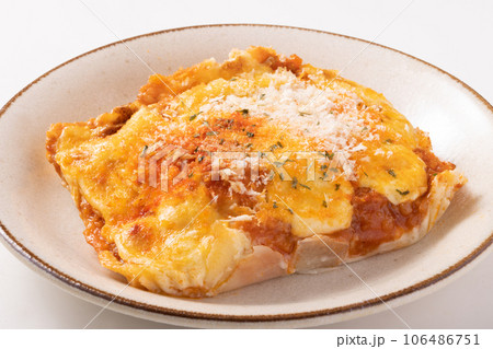 ミートソースのラザニア 106486751