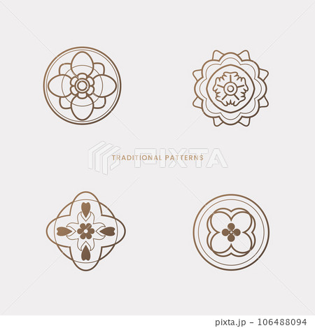 traditional pattern traditional pattern 106488094