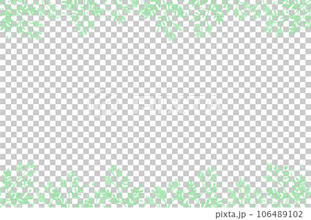 綠花上下線框 106489102