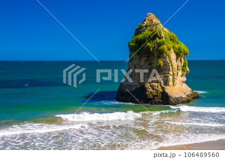 北茨城の二ツ島の写真素材 [106489560] - PIXTA