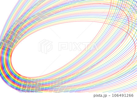 抽象的背景　虹の環 106491266