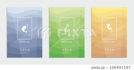 Abstract company brochure. Vector business flyer. Abstract company brochure. Vector business flyer. 106491597