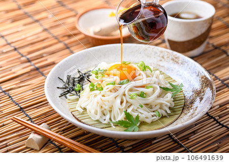 夏の定番!冷やしうどん ざるうどん 夏の定番!冷やしうどん ざるうどん 106491639