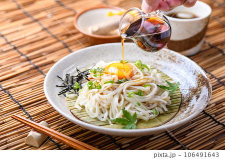 夏の定番!冷やしうどん ざるうどん 夏の定番!冷やしうどん ざるうどん 106491643