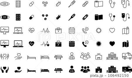 医療アイコンセット 医療アイコンセット 106492150
