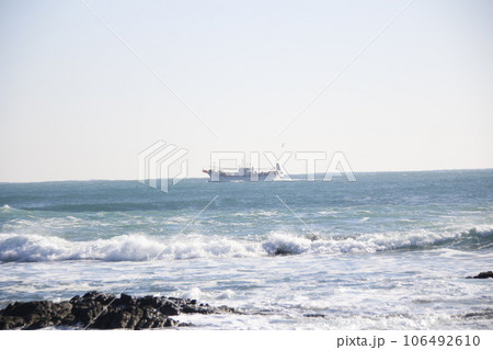 yacht on sea yacht on sea 106492610