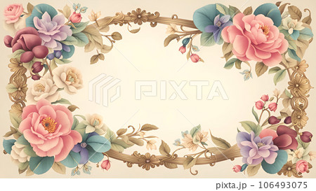 花のグラフィック素材 花のグラフィック素材 106493075