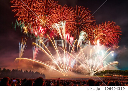 北海道　モエレ沼芸術花火大会 106494319