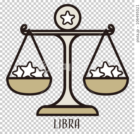 天秤座_12星座圖標說明 106495021