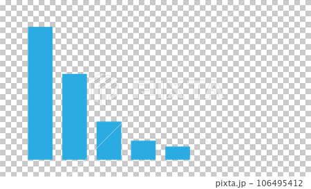 blue bar chart background material falling right blue bar chart background material falling right 106495412