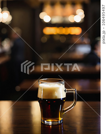 Realistic beer neutral colors warm detailed cozy 106495497