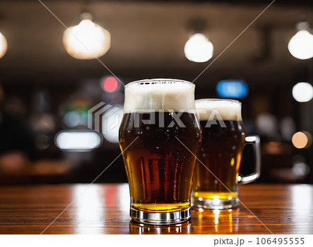 Realistic beer neutral colors warm detailed cozy 106495555