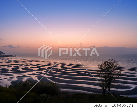 熊本_御輿来海岸と夕陽の絶景日 熊本_御輿来海岸と夕陽の絶景日 106495972