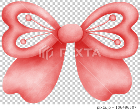Colorful Gift Bow Decoration - Handmade Festive Craft Detail 106496507