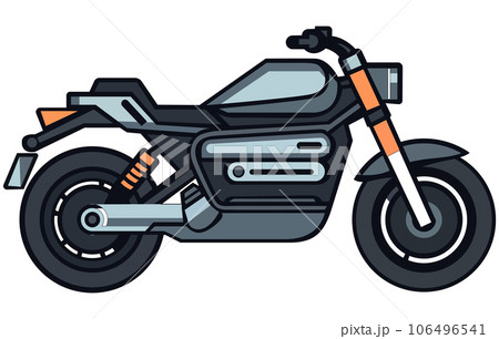 illustration of motor cycle vector design, Sport bike wrap design vector. ready print concept for vinyl wrap and motorcycle decal illustration of motor cycle vector design, Sport bike wrap design vector. ready print concept for vinyl wrap and motorcycle decal 106496541