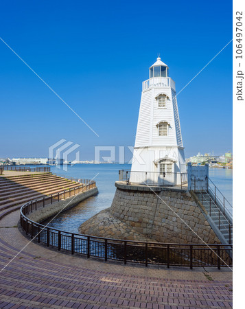 大阪_旧堺燈台の絶景風景 大阪_旧堺燈台の絶景風景 106497042