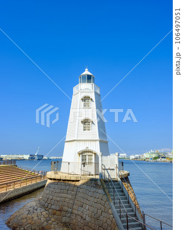 大阪_旧堺燈台の絶景風景 大阪_旧堺燈台の絶景風景 106497051