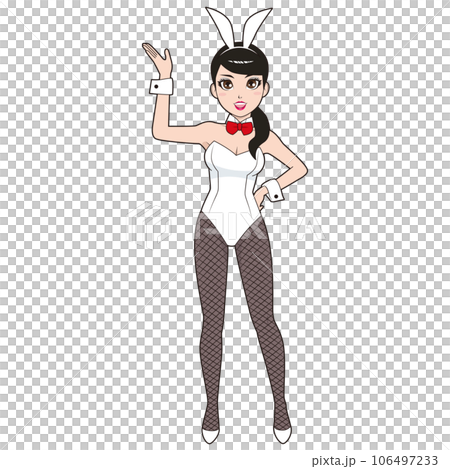 白色的兔女郎 白色的兔女郎 106497233