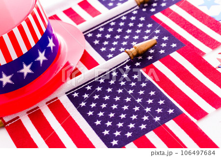Patriotic items to celebrate July 4th. Patriotic items to celebrate July 4th. 106497684