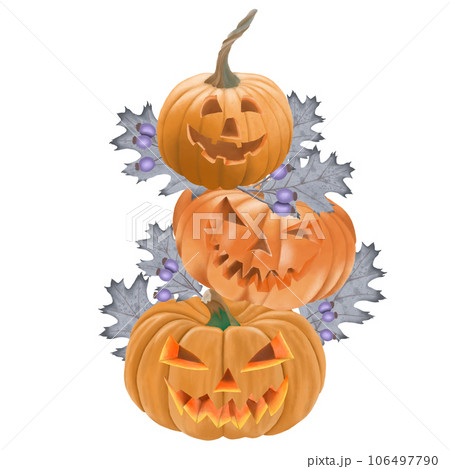 Watercolor Halloween Party Decoration 106497790