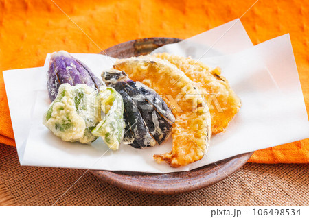 秋野菜の天ぷら 秋野菜の天ぷら 106498534