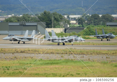 航空自衛隊第303飛行隊F-15イーグル出撃 106500256