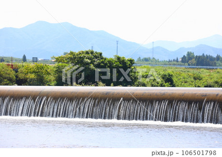 岩木川に架かる岩木茜橋近くの取水場 岩木川に架かる岩木茜橋近くの取水場 106501798