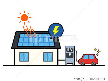 太陽光発電/電力自由化/ZEH住宅 106501861