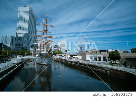 関東の観光スポット 横浜みなとみらいの景色 関東の観光スポット 横浜みなとみらいの景色 106503872