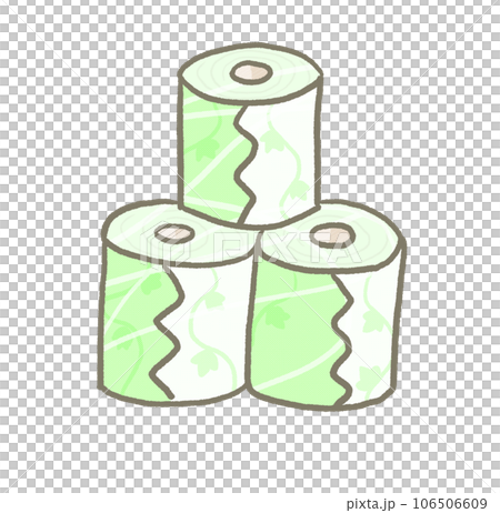 R: More fairy tale toilet ☆ With toilet paper pattern ④ 106506609