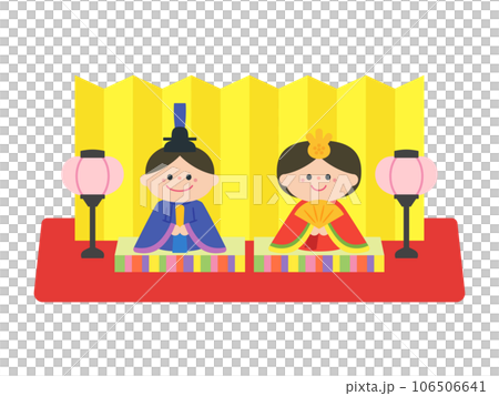 Hina Matsuri Hina dolls: Male and female Hina (Dairi Hina) 106506641