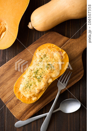 バターナッツかぼちゃのグラタン 106507358