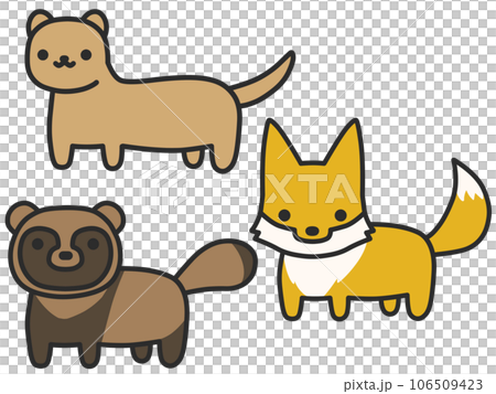 land creatures set 106509423