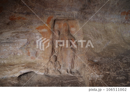 インド バダミ石窟寺院 インド バダミ石窟寺院 106511002