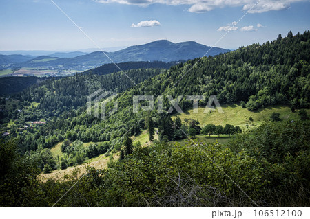 Stiavnica Mountains, Slovakia, seasonal natural scene 106512100