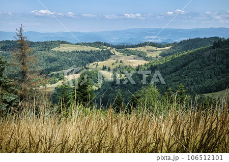 Stiavnica Mountains, Slovakia, seasonal natural scene 106512101